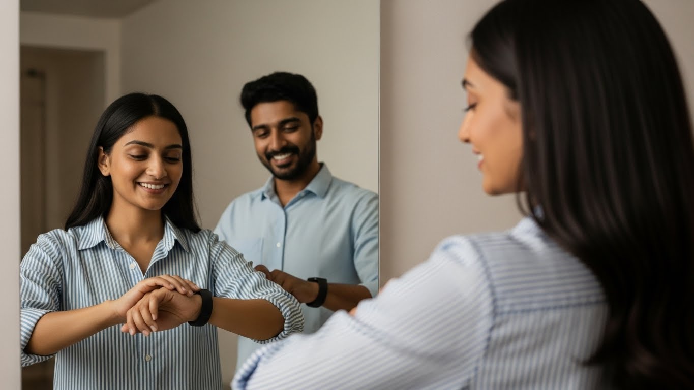 Getting ready for a healthy lifestyle.